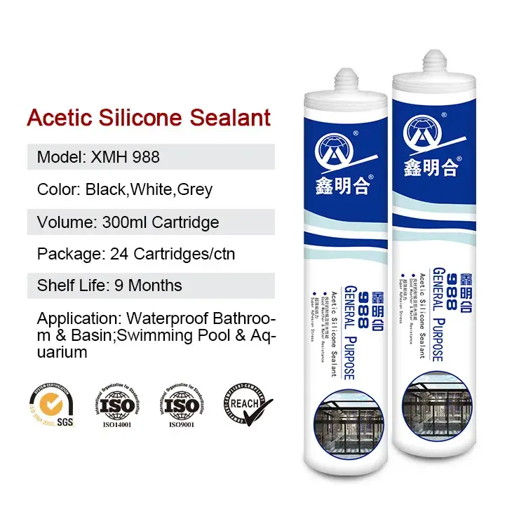 Keo silicon trong suốt chống thấm nước cho bể bơi, bể nước và bể cá