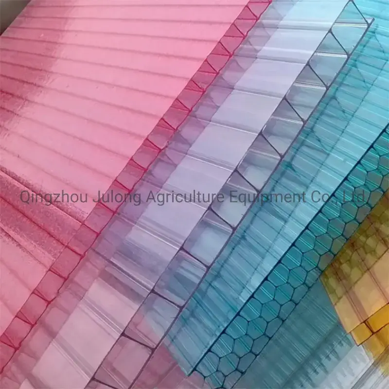Tấm và bảng polycarbonate trong suốt và màu - lựa chọn tốt cho ứng dụng trong nông nghiệp