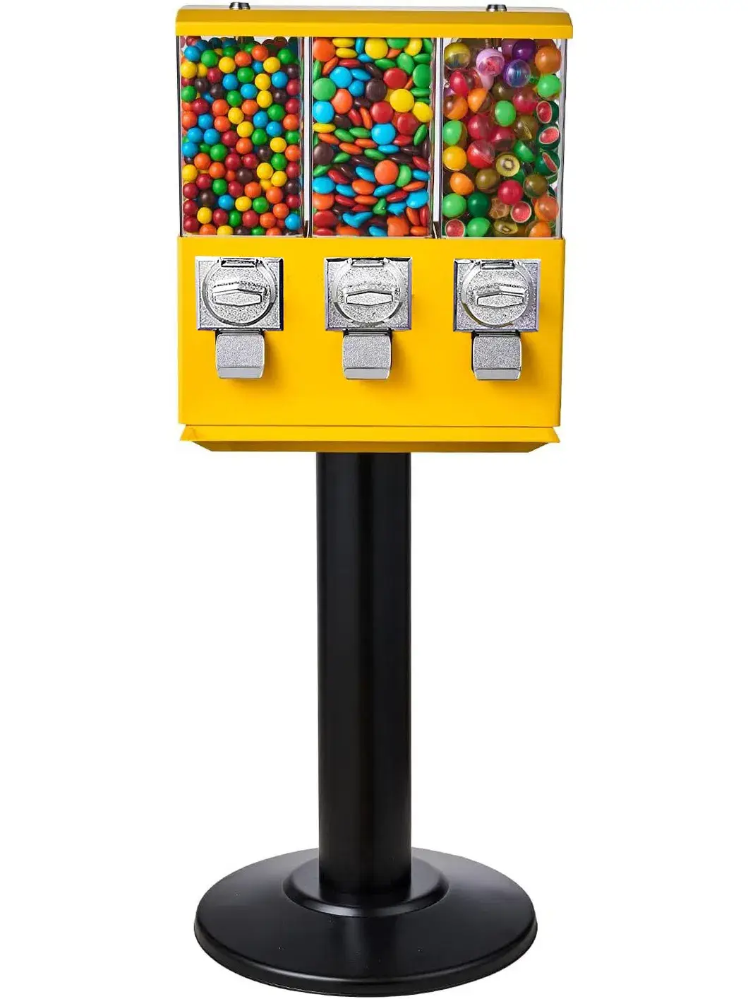 Máy bán kẹo gumball ba ngăn kết hợp chân đế nặng (TR103B) - Lựa chọn hoàn hảo cho kinh doanh hình ảnh 15-description