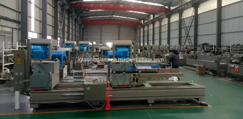 Máy sản xuất cửa sổ UPVC tự động với công nghệ làm sạch góc CNC hiện đại hình ảnh 21-description