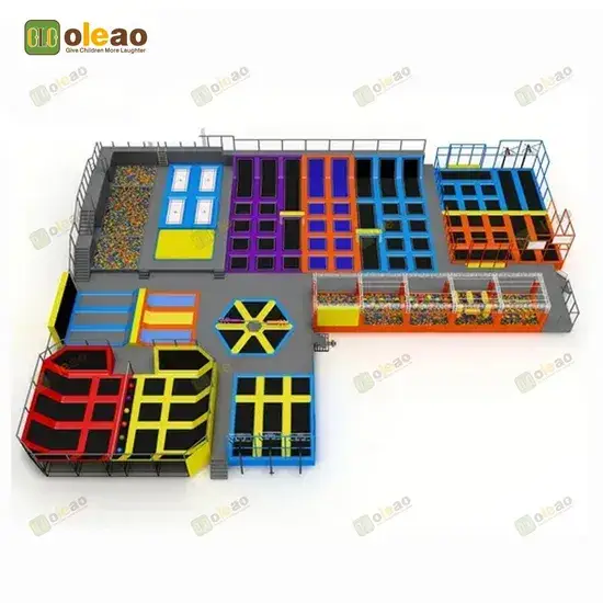Giải pháp tối ưu cho sân chơi trong nhà với công viên trampoline