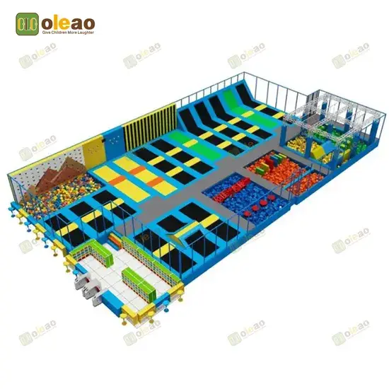 Giải pháp tối ưu cho sân chơi trong nhà với công viên trampoline hình ảnh 1-description