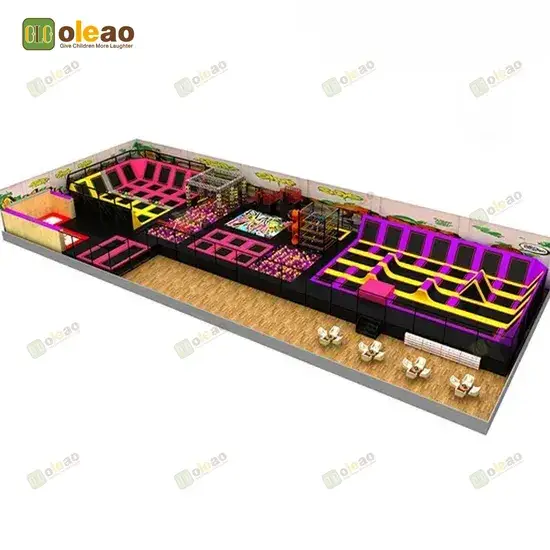 Giải pháp tối ưu cho sân chơi trong nhà với công viên trampoline