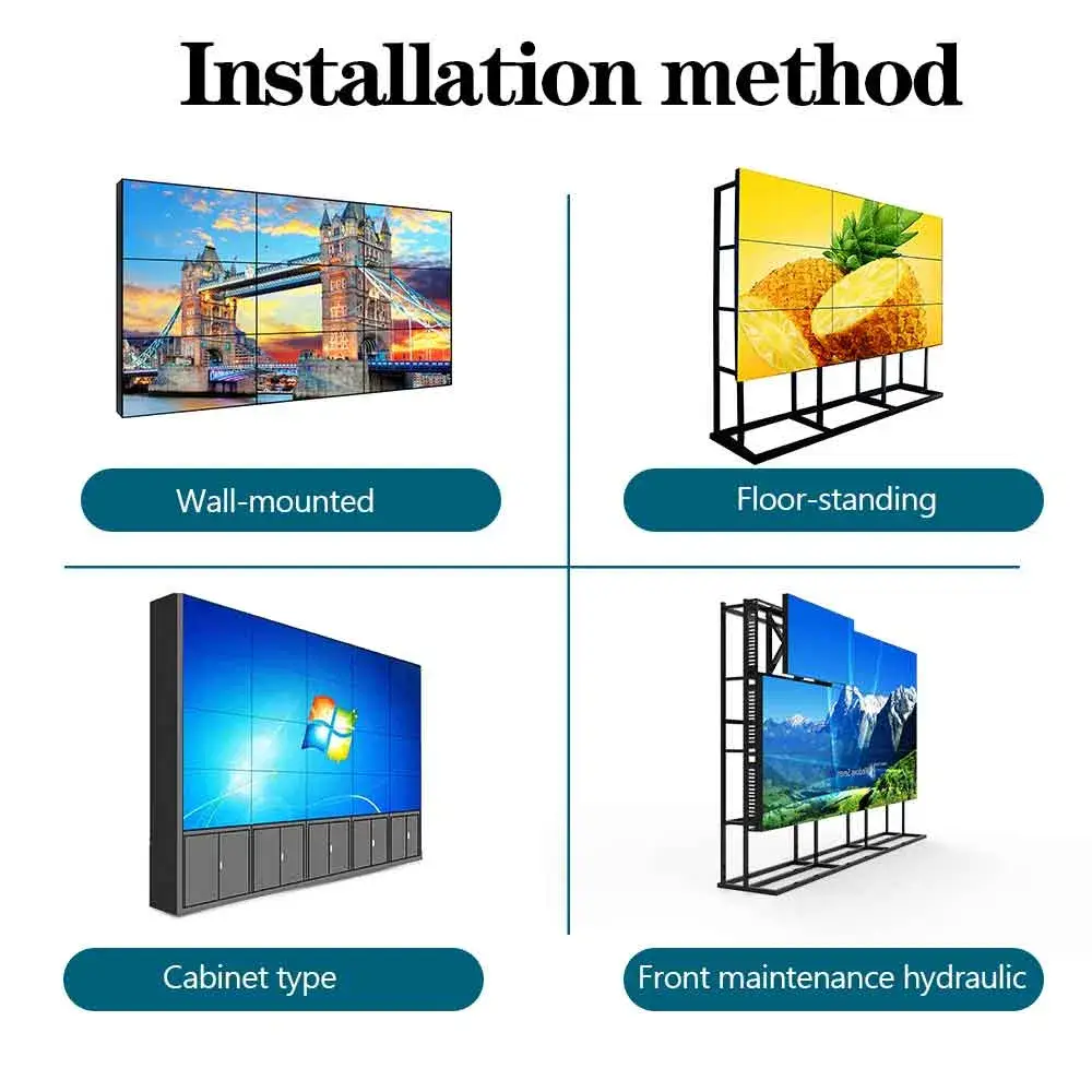 Thiết bị hiển thị tường video LCD TV Digital Signage kích thước 65 inch siêu nét hình ảnh 14-description