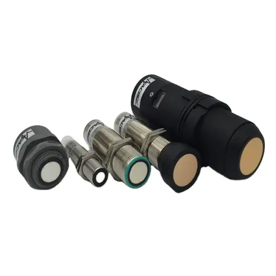 Thiết bị cảm biến siêu âm khoảng cách xa và tiệm cận, điều chỉnh tín hiệu 4-20mA/0-10V hình ảnh 1-description