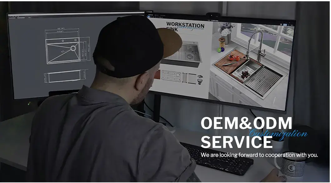 Bồn rửa thép không gỉ lớn dưới quầy, thiết kế đơn tay nghề phù hợp cho nhu cầu thương mại và nông trại, có kèm phụ kiện hình ảnh 19-description