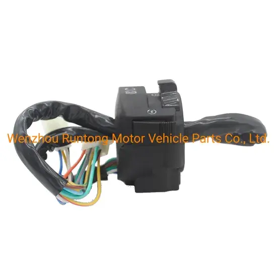 Đèn Đầu Công Tắc ATV Quad Tay Cầm Trái Universal 22mm 5 - Tín Hiệu Rẽ Bắt Đầu Dừng Có Còi Horn