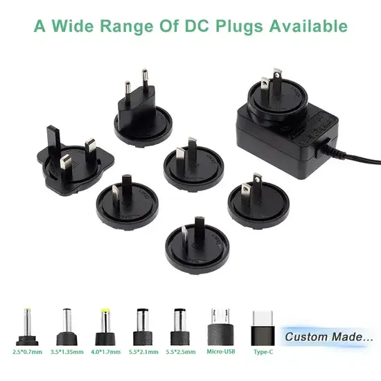 Bộ chuyển đổi điện AC/DC 12V đa năng cho loa, dải LED và đèn LED