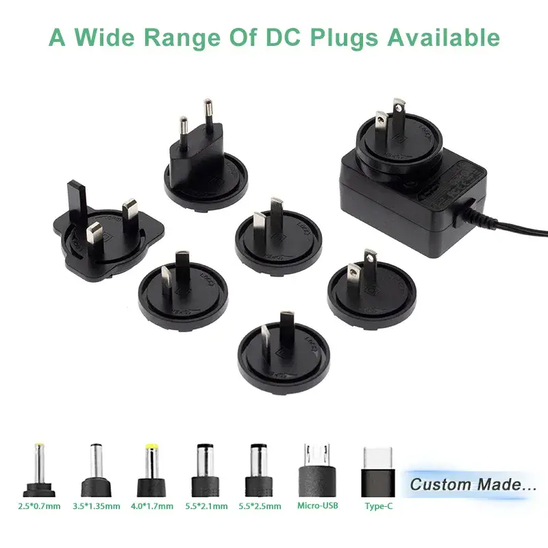 Bộ chuyển đổi điện AC/DC 12V đa năng cho loa, dải LED và đèn LED