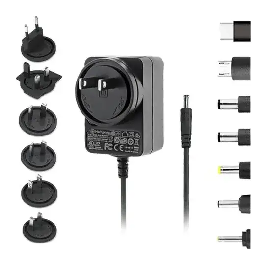 Bộ chuyển đổi điện AC/DC 12V đa năng cho loa, dải LED và đèn LED hình ảnh 1-description