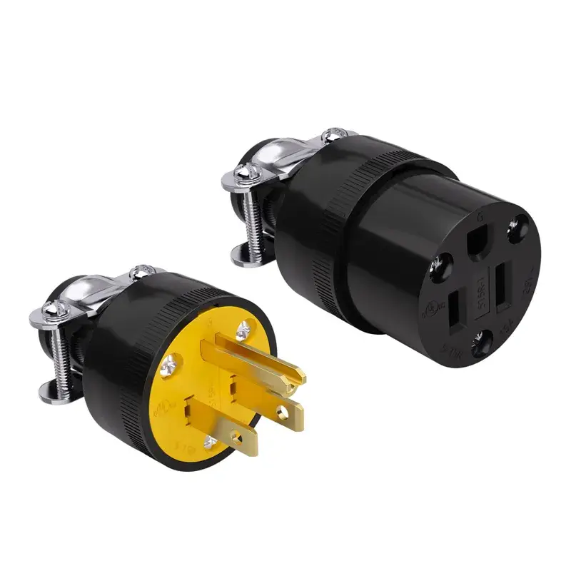 Ổ cắm điện tiêu chuẩn Mỹ 3 phích cắm dành cho thiết bị điện
