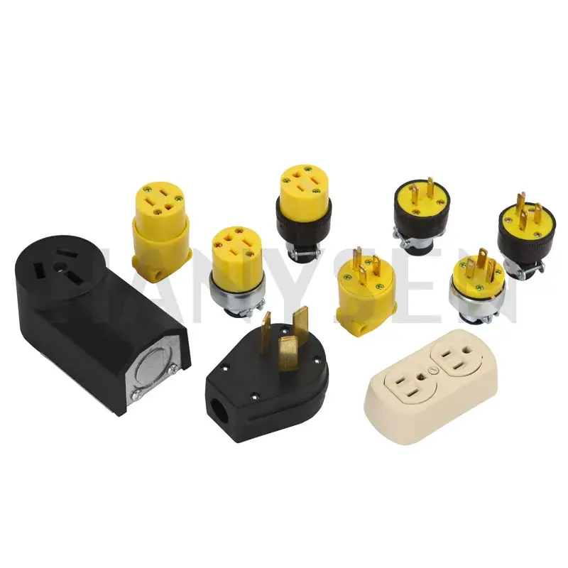 Ổ cắm điện tiêu chuẩn Mỹ 3 phích cắm dành cho thiết bị điện