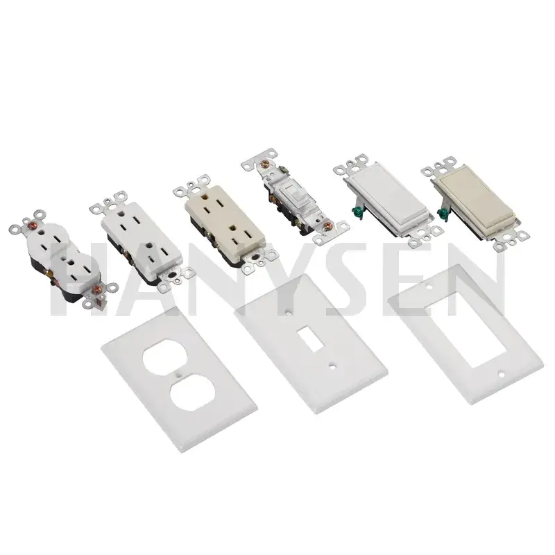 Ổ cắm điện tiêu chuẩn Mỹ 3 phích cắm dành cho thiết bị điện