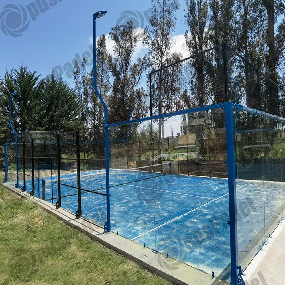 Kính cường lực cao cấp cho sân padel panoramic, phù hợp thi đấu chuyên nghiệp hình ảnh 16-description