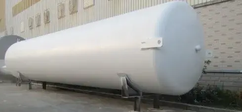 Bình chứa chân không chứa lỏng CO2, oxy và nitơ ở nhiệt độ cực thấp