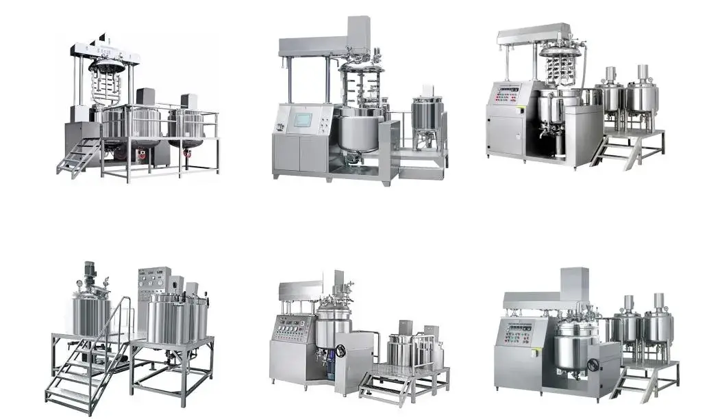 Máy trộn chân không dùng để đồng hóa sản phẩm có độ nhớt cao hình ảnh 12-description
