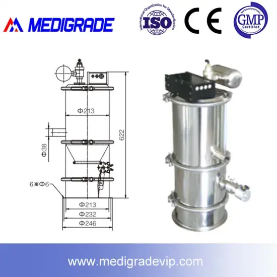 Hệ thống vận chuyển bột chân không, thiết bị cấp liệu bột chân không hiệu quả hình ảnh 1-description