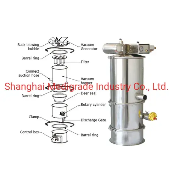 Hệ thống vận chuyển bột chân không, thiết bị cấp liệu bột chân không hiệu quả