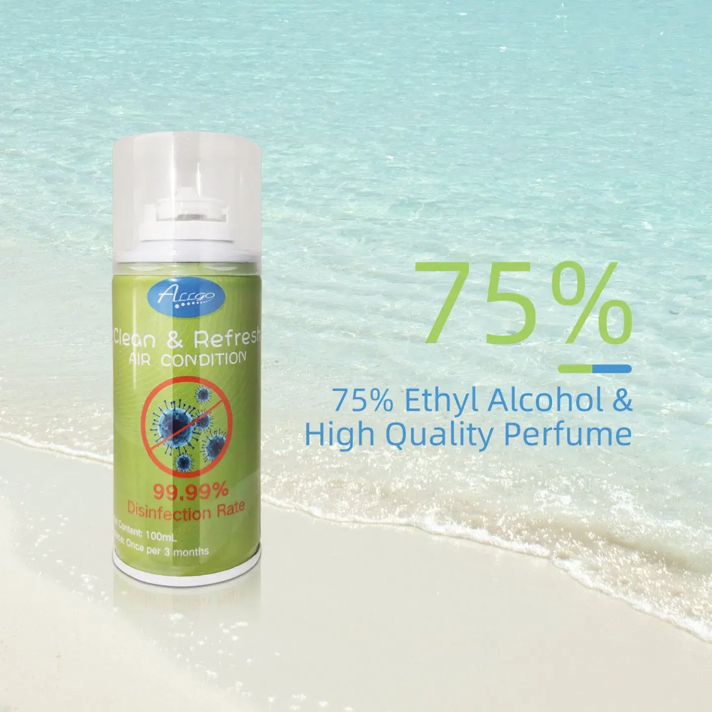 Bình xịt khử trùng xe chứa tỉ lệ cồn 75% - Sản phẩm khử trùng xe và rửa tay