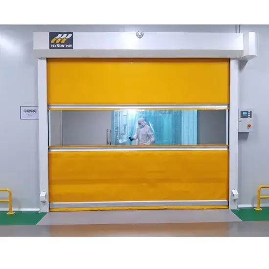 Thiết kế hiện đại của cửa cuốn PVC phù hợp cho không gian kinh doanh và thương mại
