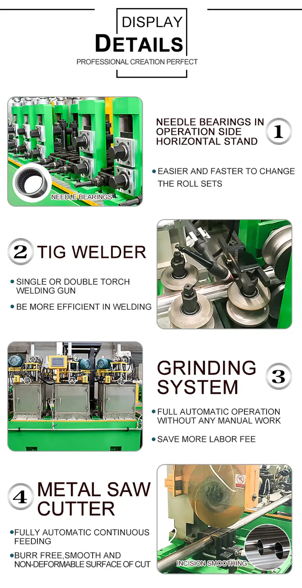 Máy nghiền ống linh hoạt phù hợp với nhiều kích thước ống khác nhau hình ảnh 20-description