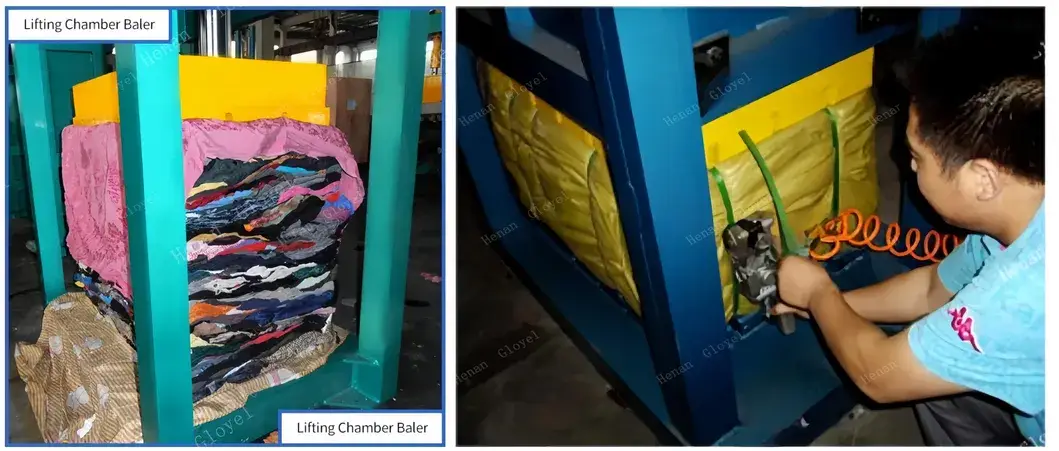 Máy ép rác bằng thủy lực đứng cho carton, giấy và chai nhựa hình ảnh 16-description