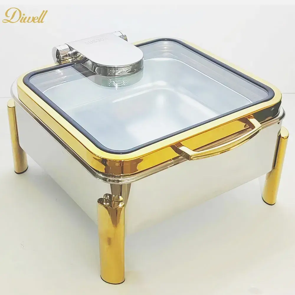 Bộ đựng thực phẩm hình vuông cao cấp với thiết kế thủy lực sang trọng và chất lượng đỉnh cao từ Trung Quốc