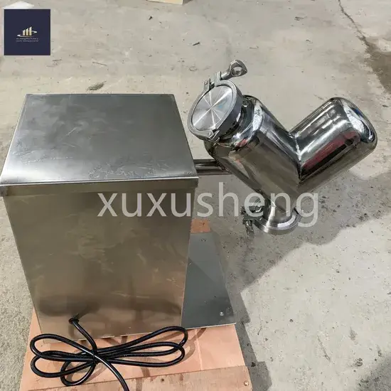 Máy trộn bột khô loại V Blender - Model V, thiết bị trộn gia vị và bột mì Vh-2/Vh-5