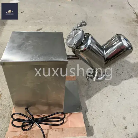 Máy trộn bột khô loại V Blender - Model V, thiết bị trộn gia vị và bột mì Vh-2/Vh-5 hình ảnh 1-description