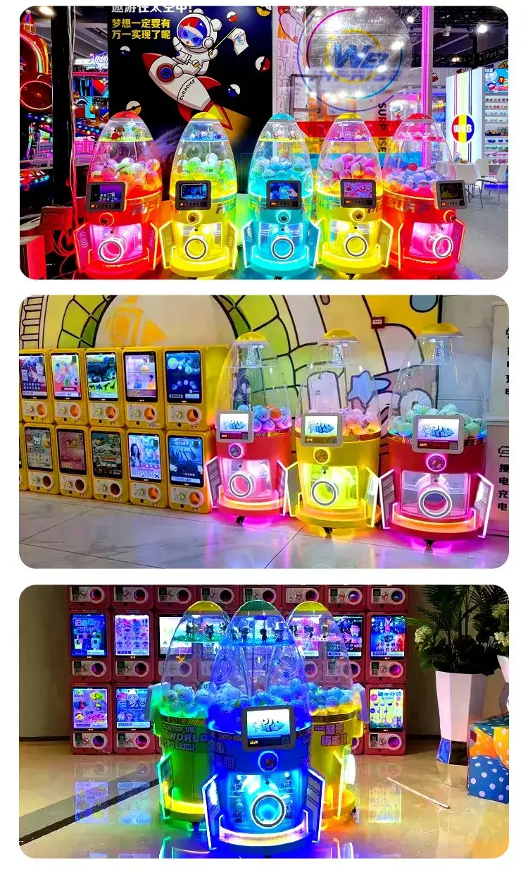Thiết kế Gachapon hình tên lửa Wangerbao Fun - Máy bán hàng tự động cho đồ chơi sưu tầm hình ảnh 16-description