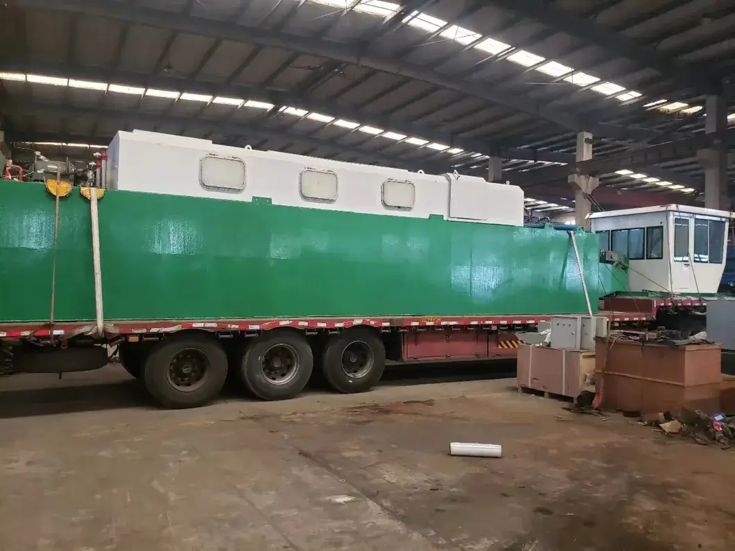 Máy xúc lấp nước điện với động cơ diesel, có khả năng vượt qua vùng lún nước hình ảnh 19-description