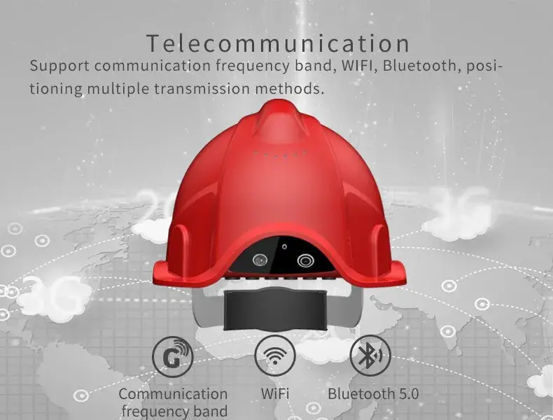 Mũ bảo hiểm thông minh chống nước không dây 4G/5G có intercom và camera tích hợp hình ảnh 15-description