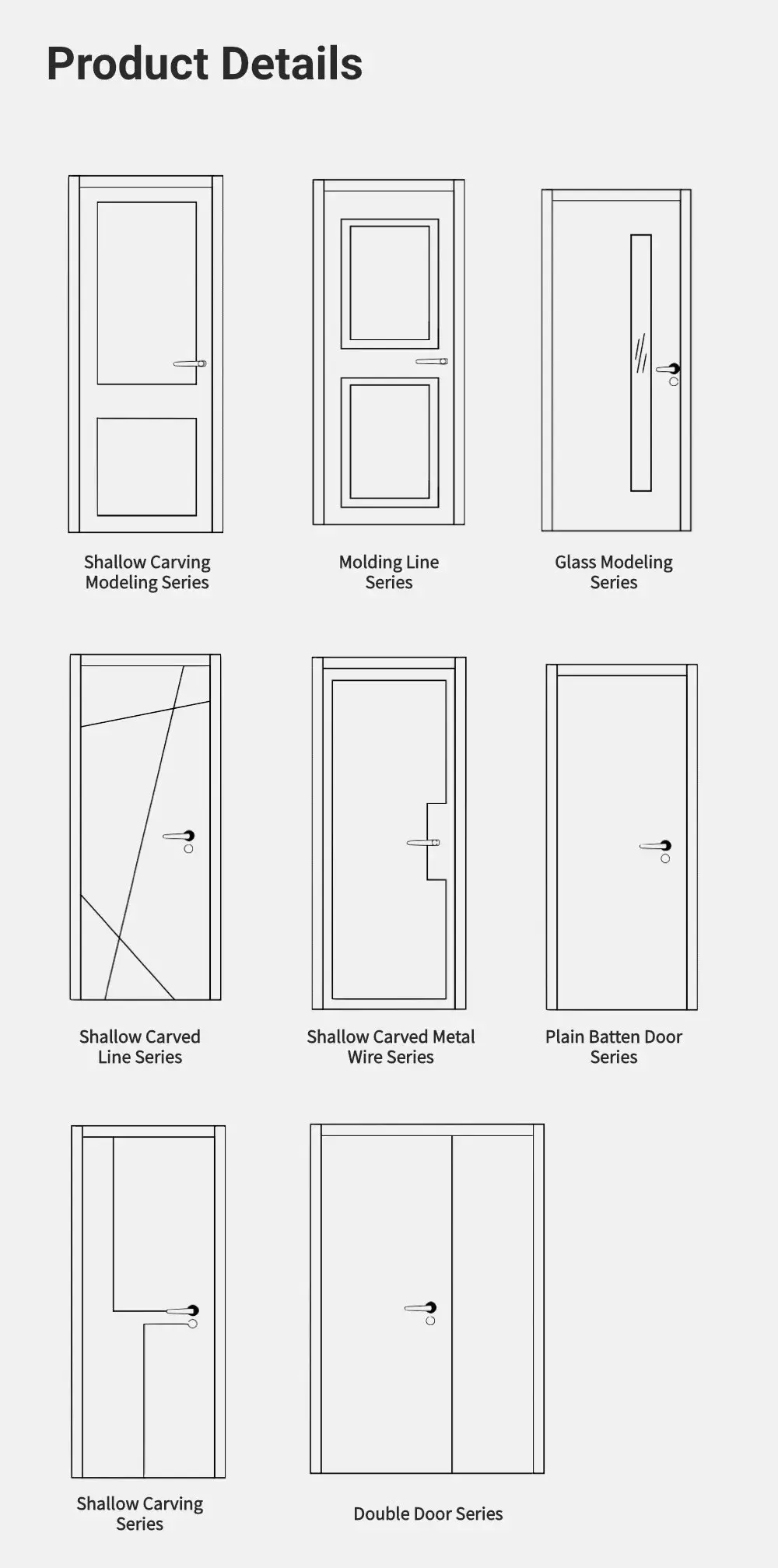 Cửa phòng ngủ PVC chất liệu gỗ chống thấm nước - Lựa chọn không thể bỏ qua hình ảnh 14-description
