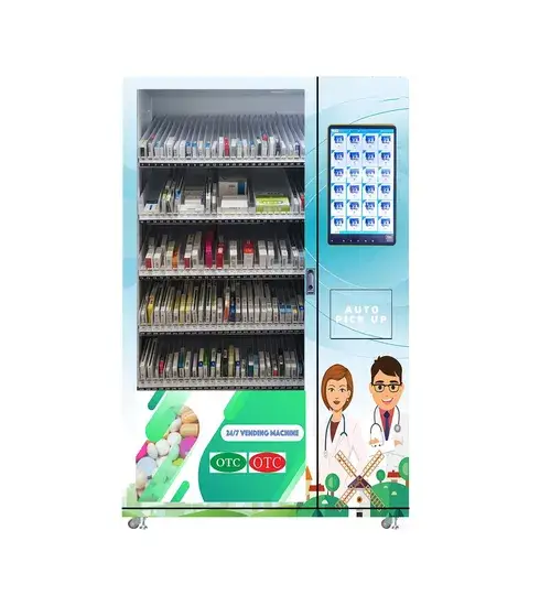 Máy bán hàng tự động Weimi cho bệnh viện với hệ thống nâng cấp cho thuốc sáng tạo