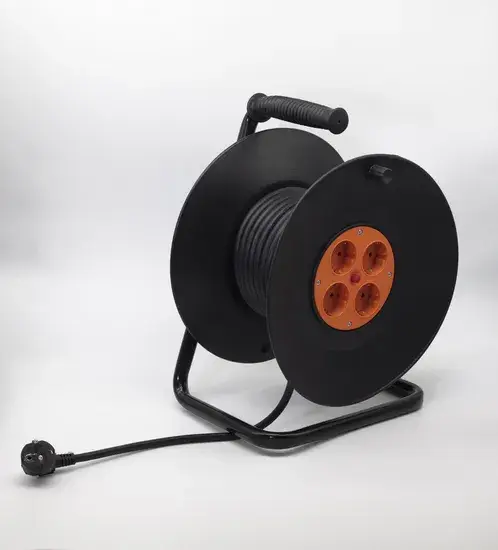 Nhà máy Wellsdiy - Sản phẩm cuộn cáp điện bằng nhựa loại châu Âu với tính năng bảo vệ nhiệt hình ảnh 1-description
