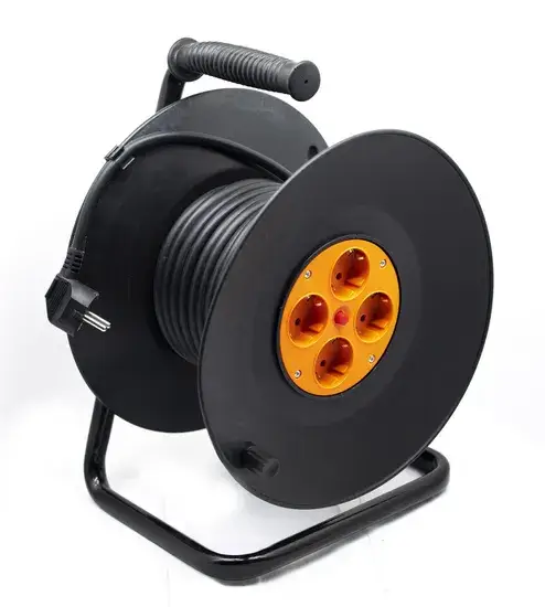 Nhà máy Wellsdiy - Sản phẩm cuộn cáp điện bằng nhựa loại châu Âu với tính năng bảo vệ nhiệt