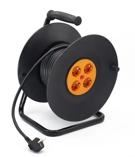 Nhà máy Wellsdiy - Sản phẩm cuộn cáp điện bằng nhựa loại châu Âu với tính năng bảo vệ nhiệt