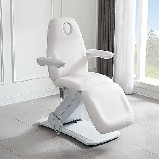 Giường Massage Điện SPA Facial Lông Mi Salon Sắc Đẹp Trắng - Sự Lựa Chọn Hoàn Hảo cho Dịch Vụ Sắc Đẹp hình ảnh 1-description