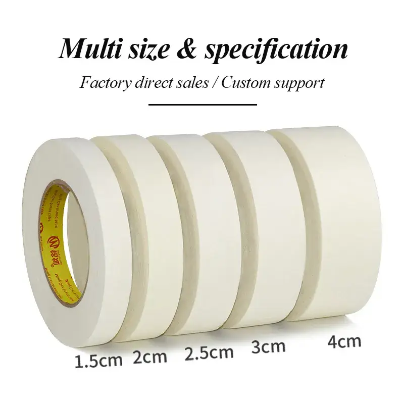 Băng dính sơn trắng tùy chỉnh để sơn, ghi nhãn và thủ công DIY hình ảnh 14-description