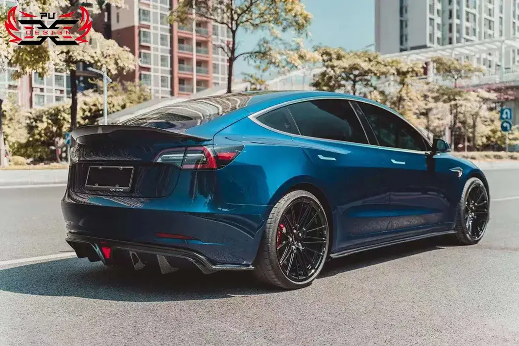 Đại lý cung cấp Cản trước, bệ bên, khuếch tán phía sau cho xe Tesla Model 3 hình ảnh 16-description
