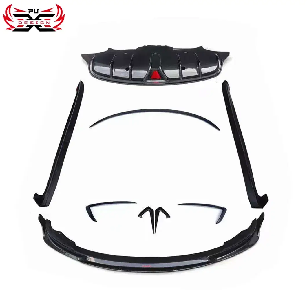 Đại lý cung cấp Cản trước, bệ bên, khuếch tán phía sau cho xe Tesla Model 3