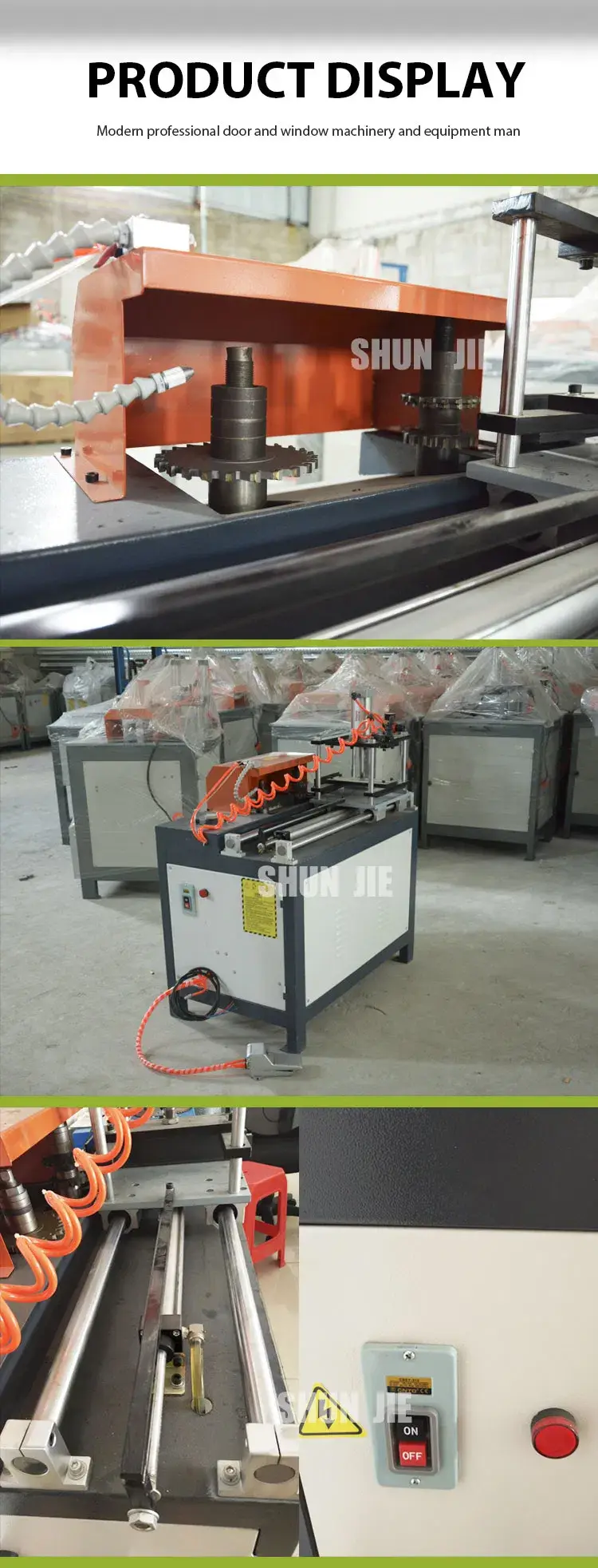 Máy phay mặt đầu thanh nhôm Axis - Giải pháp cho sản xuất cửa sổ và cửa nhôm hình ảnh 16-description