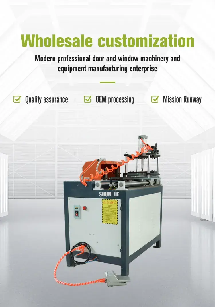 Máy phay mặt đầu thanh nhôm Axis - Giải pháp cho sản xuất cửa sổ và cửa nhôm hình ảnh 12-description