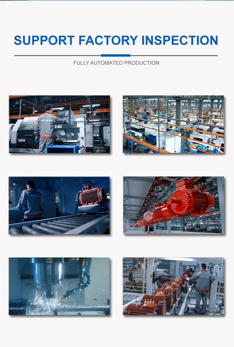 Động cơ điện ba pha cảm ứng không đồng bộ 3kw-37kw - Sản phẩm bán buôn chất lượng hình ảnh 19-description