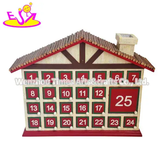 Đồ trang trí Giáng sinh bằng gỗ vui nhộn dành cho trẻ em - Sản phẩm bán buôn chất lượng cao