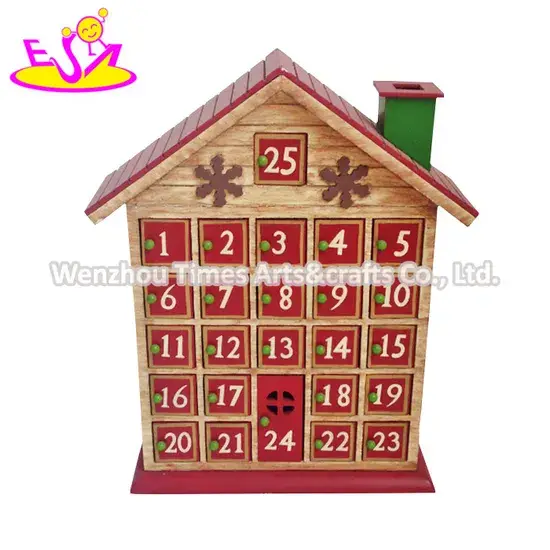 Đồ trang trí Giáng sinh bằng gỗ vui nhộn dành cho trẻ em - Sản phẩm bán buôn chất lượng cao