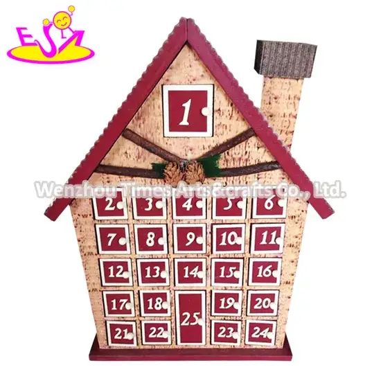 Đồ trang trí Giáng sinh bằng gỗ vui nhộn dành cho trẻ em - Sản phẩm bán buôn chất lượng cao