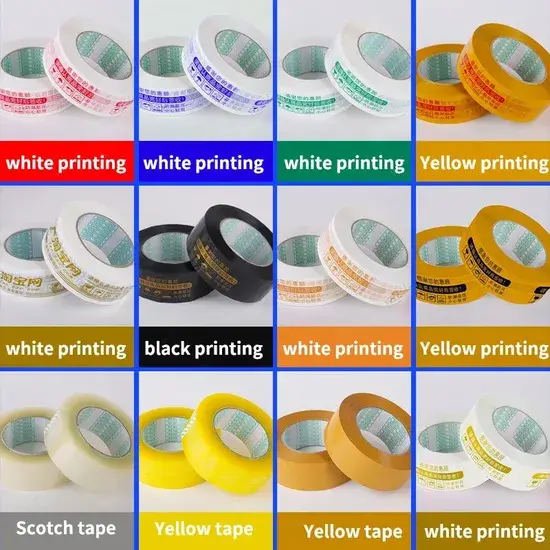 Đơn vị cung cấp băng dính đóng gói BOPP màu vàng, kích thước 2inch X66m, phục vụ cho việc niêm phong thùng carton