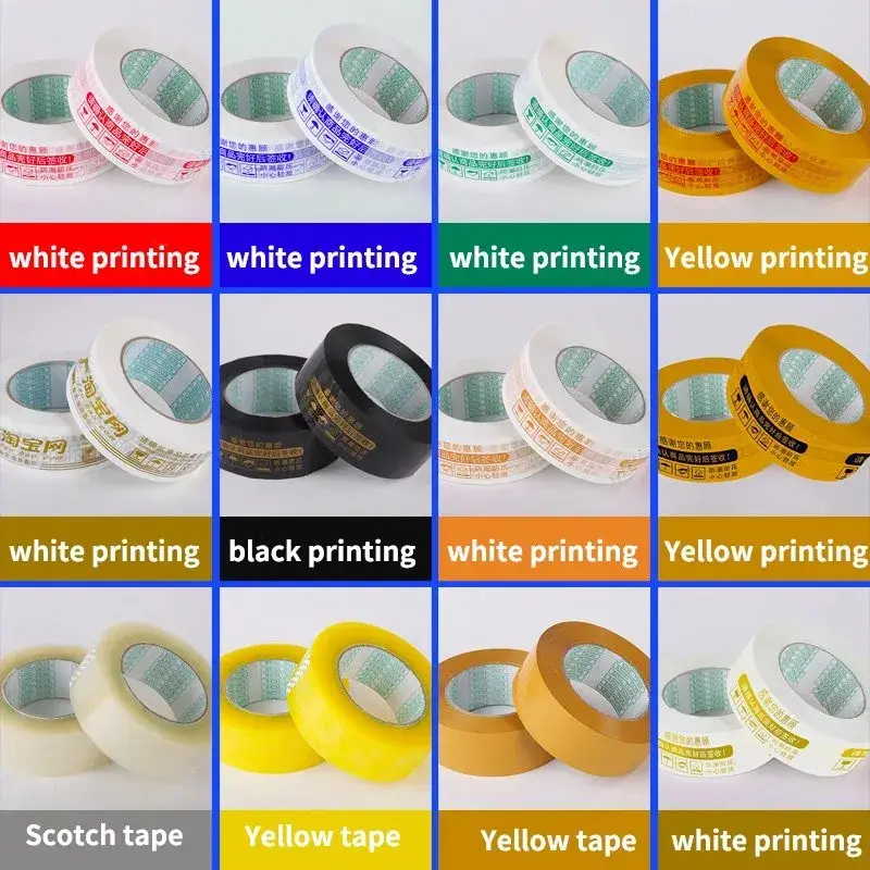 Đơn vị cung cấp băng dính đóng gói BOPP màu vàng, kích thước 2inch X66m, phục vụ cho việc niêm phong thùng carton