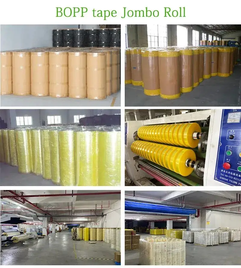 Đơn vị cung cấp băng dính đóng gói BOPP màu vàng, kích thước 2inch X66m, phục vụ cho việc niêm phong thùng carton